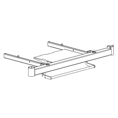 Howard Wright M9 Ward / Compact - Pull Out Bed Extension Assembly