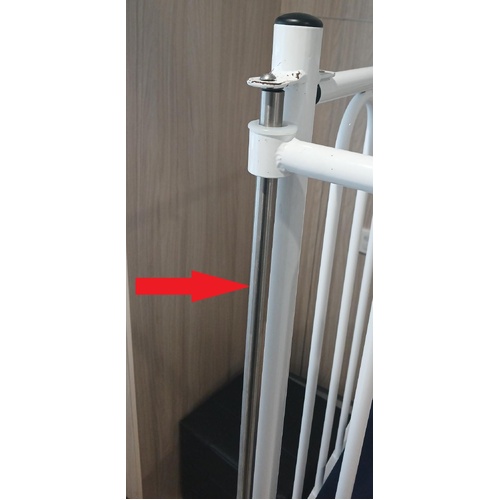 Kerry KH942EW Cot - Siderail Pole - Each