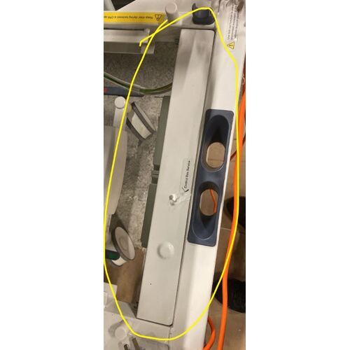 Howard Wright M9 Bed - Control Box COVER PLATE 3ED