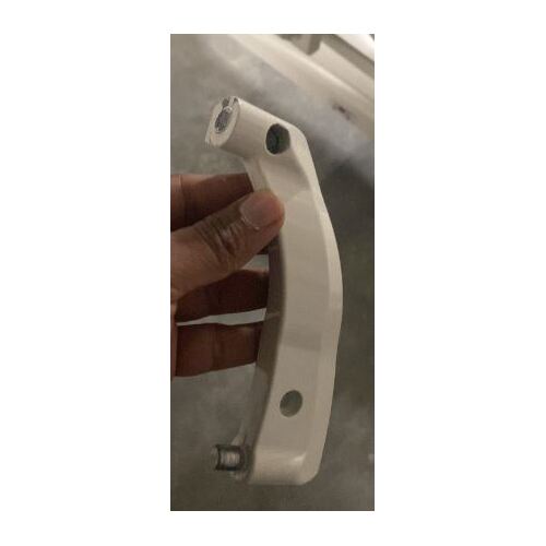 Linet, To Suit Eleganza 3 XC Bed, RAL9002  ALUMINIUM FLANGE - LHS
