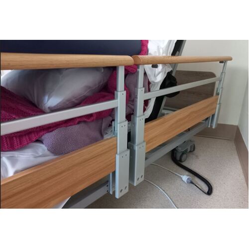 Eurocare BD6210 / BD5210 / BD5220 - Quadruple Telescoping SIDERAIL - Pair