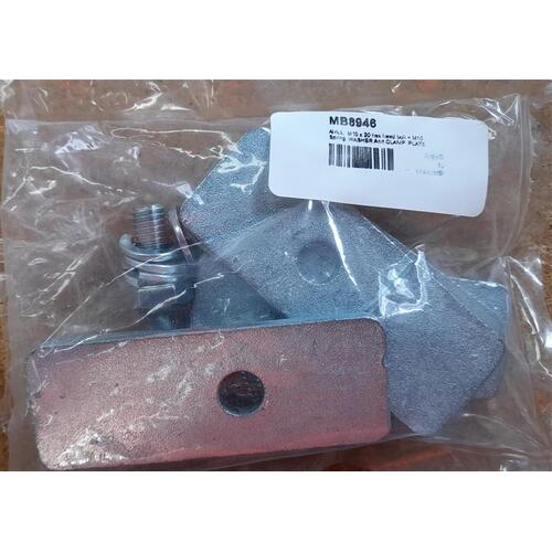 Alrick,  M10 x 20 hex head bolt + M10 Spring, WASHER And CLAMP  PLATE