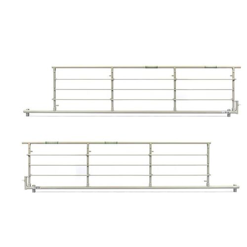 Invacare, To Suit Etude Plus Bed, Metal, Clamp on 3/4 Length SIDE RAIL - Pair