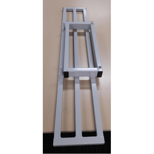 Alrick, To Suit EN9 Floorline Bed, Clip on BED EXTENSION - King Single Bed - APO Grey