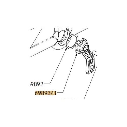 Anetic Aid QA4 Medical Trolley - BRACKET
