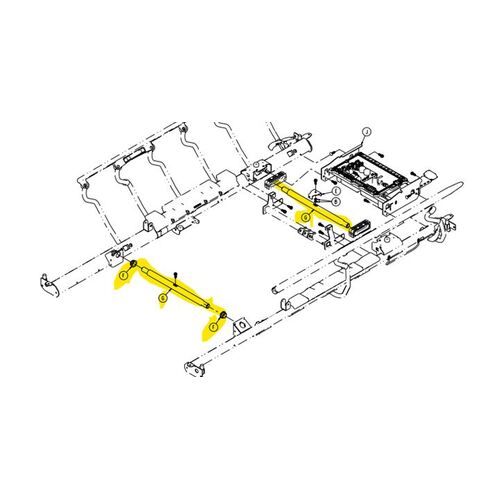 Stryker, To Suit Prime Series 1150, 30" Foot End SUPPORT TUBE