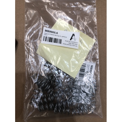 Medicraft FE5000 / MC200 / MC700 - Siderail Red Rail Pin SPRING ONLY - Each