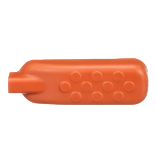 Hill-Rom Progressa / Versacare - Brake/Steer PEDAL - Top Cover - Small - Red/Orange