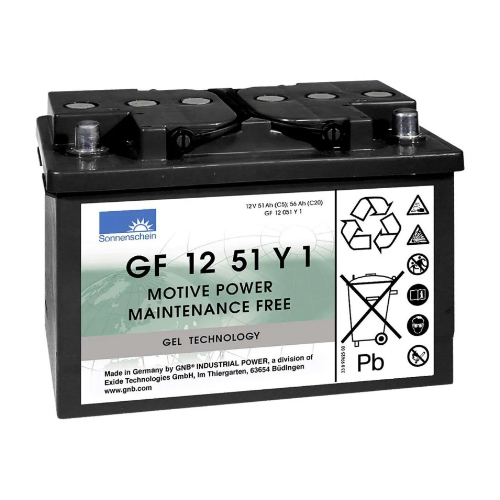 Sonnenschein GF1251Y1 Gel BATTERY 12v 56Ah - 278mm x 175mm x 190mm
