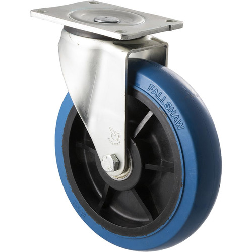 Fallshaw 200mm Swivel Castor - ISO Plate