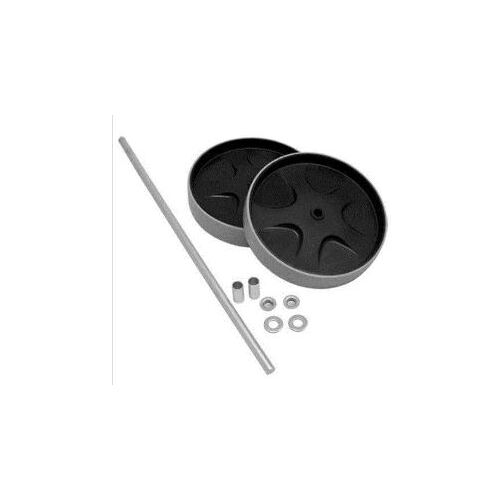 WHEEL AND AXLE FOR RUBBERMAID HIGH SECURITY CART