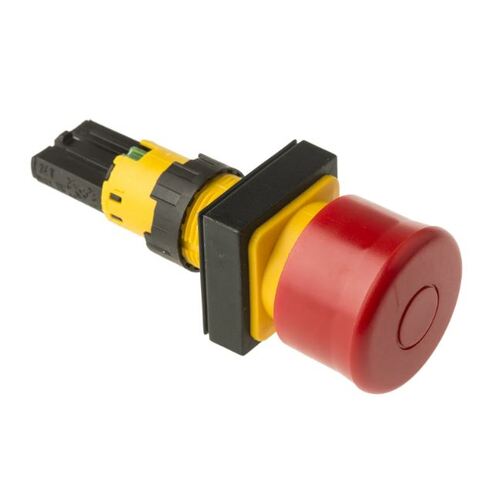 PTS P4 Bed Mover Eaton Brand 16mm Cutout Panel Mount Emergency Stop Push BUTTON