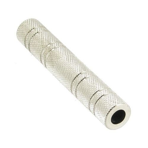 6.35mm Jack Female to Female Stereo Plug