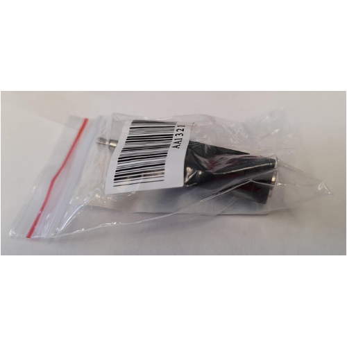 6.35mm Mono Female To 3.5mm Male Stereo Plug Fitting