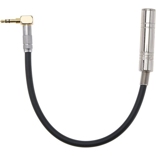 Cable - 3.5mm Stereo Male Plug To 6.35mm Stereo Female Socket - 30cm Long