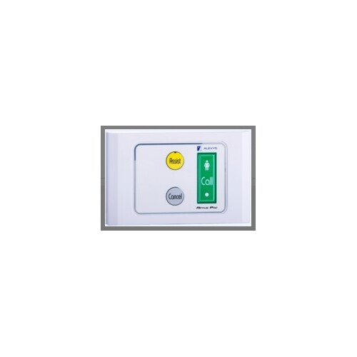 Alexys, Vertical Nurse Call, WALL PLATE - Call, Reset, Cancel Buttons