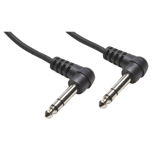 10ft (3 Metre) Male To Male 6.35mm Jack Plug Cable - Stereo