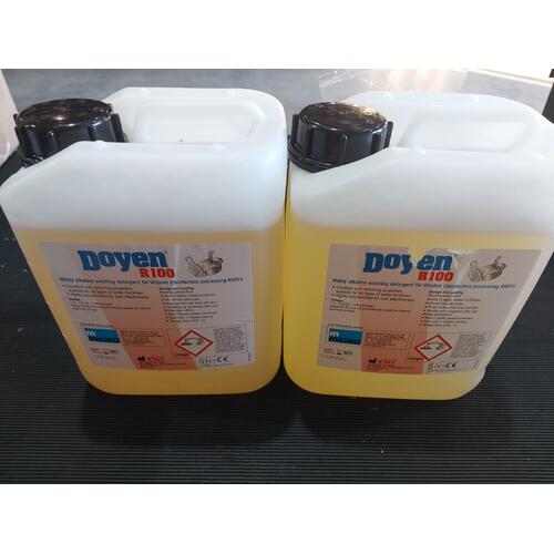 Meiko Sanitiser - Doyen R100 Detergent - 2 x 5 Litre Bottles