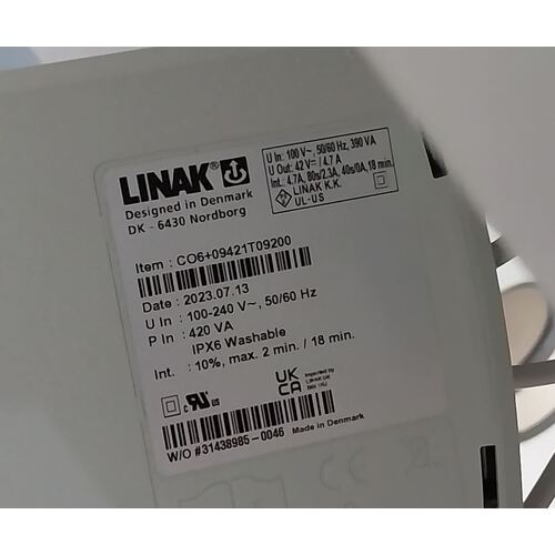 Koval L4-T2-EL Shower Trolley - Linak C06+094210T09200 CONTROL BOX