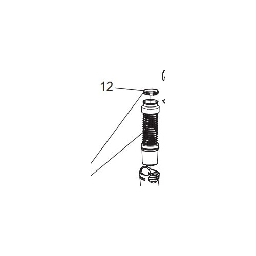 Arjo Carevo Shower Trolley - Slide Bushing - 7 x 8 x 12 - Each