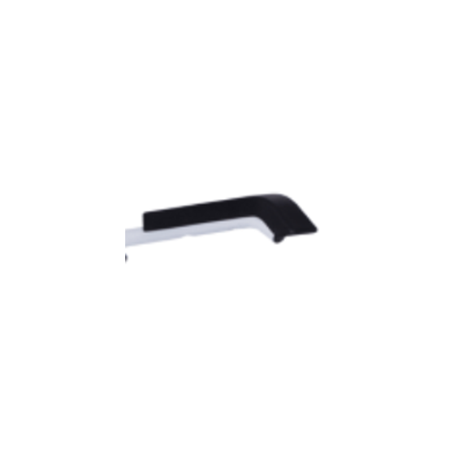 Aspire BTC068010 Shower Commode - Curved Armpad And Mounting Hardware - L/H