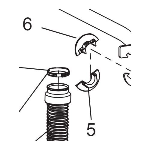 Arjo Carevo Shower Trolley - Side Support BEARING TOP