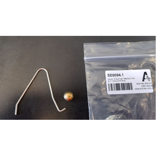 Aspire Over Toilet Frame - PUSH BUTTON AND SPRING