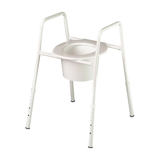 K Care Over Toilet Frame With Clip On Seat