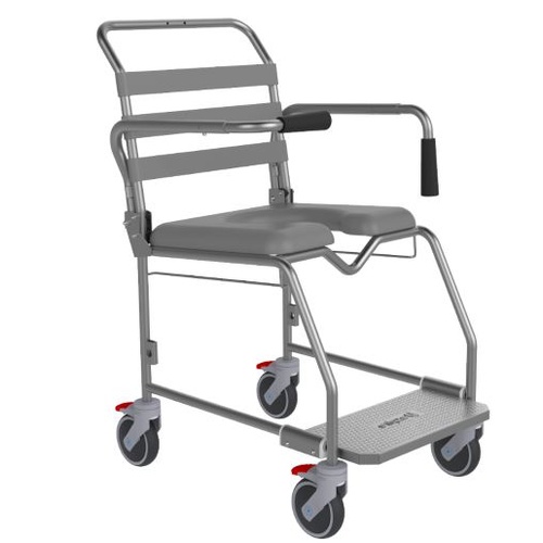 Aspire SHOWER COMMODE With Weight Bearing Platform - 46cm / 460mm Wide - NEW