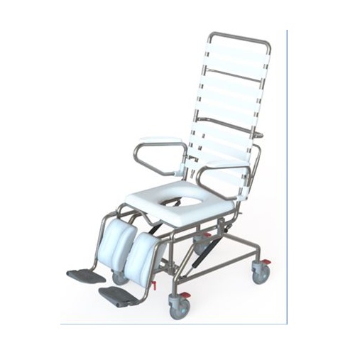K Care KA11507 Tilt In Space Shower Commode - High Back - 445mm Wide