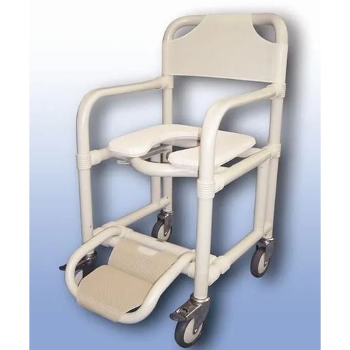 Polymedic, Standard Mobile SHOWER CHAIR - Beige