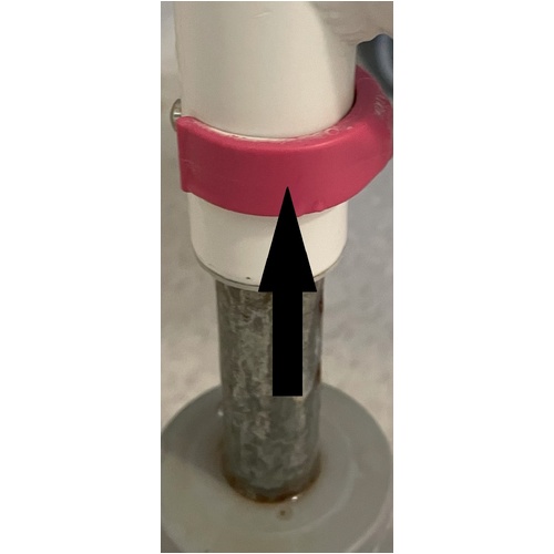 HMN Nielsen Line Shower Commode - Castor Height Adjustment C Clip