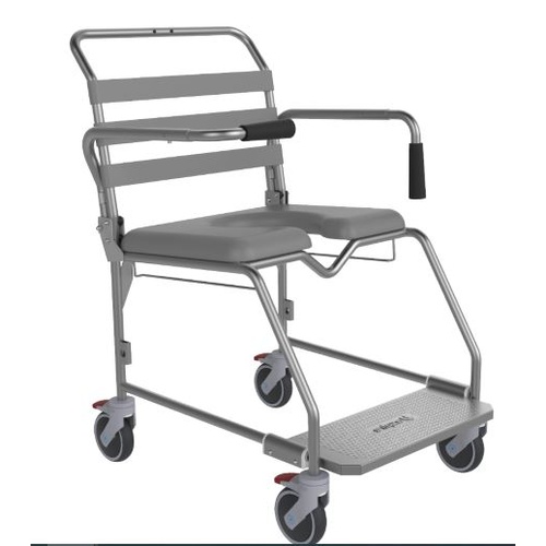 Aspire SHOWER COMMODE With Weight Bearing Platform - 53cm / 530mm Wide - NEW