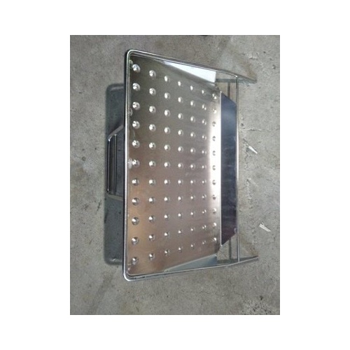 Kcare Maxi Commode - Stainless Steel Footplate - Suit 60cm / 600mm Width