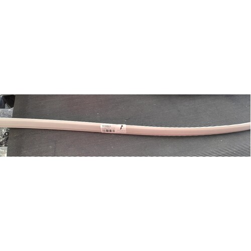HAUSTED TROLLEY CHANNEL EXTRUSION GREY- 24.75 LONG