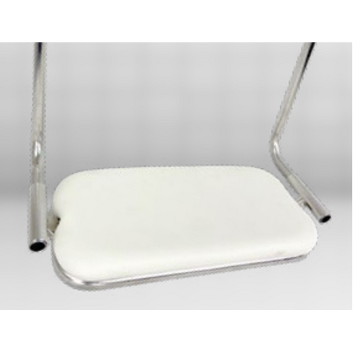 K Care KA11507 Shower Commode - One Piece Removable Padded Footboard 445mm Wide - See Attributes