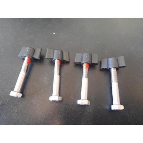 Etac Clean Height Adjustable Screw/Nut Kit - Pack of 4 Pairs