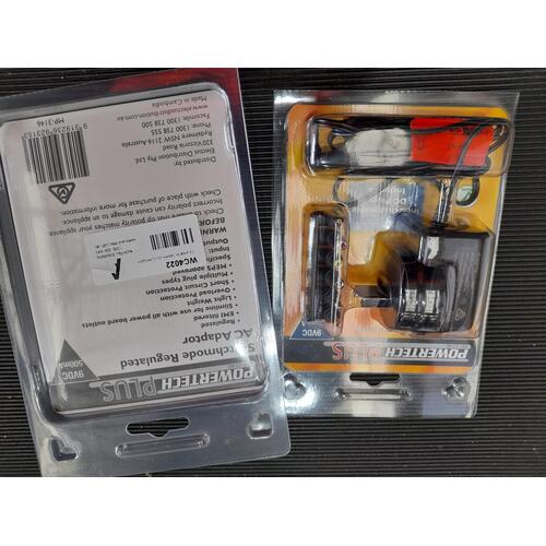Universal 9V DC 500mA Ultra-Slim Power Supply With 7 x DC Plugs