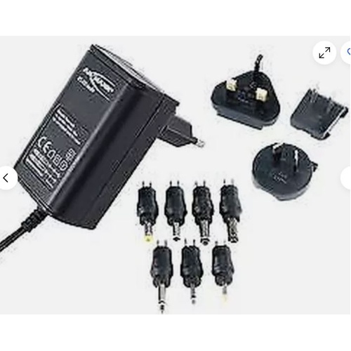 PSU, AC/DC APS600 Traveller, DC External Plug in ADAPTOR POWER SUPPLY - Included Aus Plug