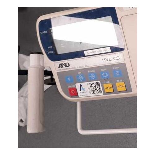 A&D HVL-CS Weigh Chair - 22mm Handgrip - White - Each