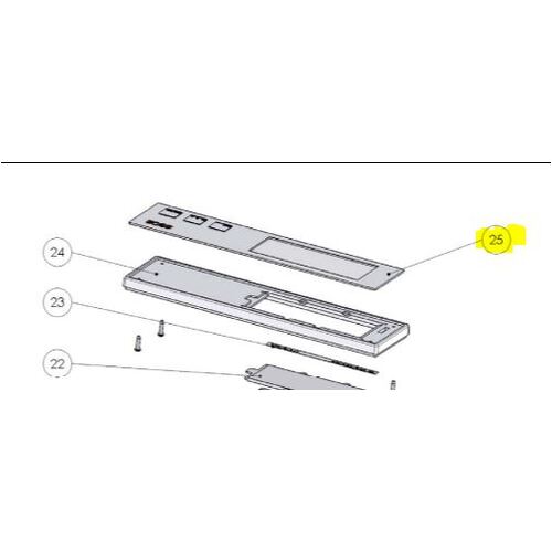 Seca 952 - FRONT FOIL/DECAL