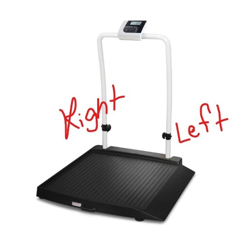Shekel H350-10-2 Wheelchair Scale - LHS PIVOT JOINT