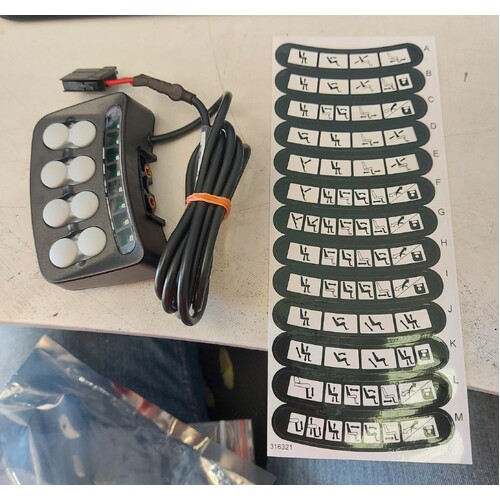 Permobil - 8 Button ICS Switchbox With 1.4m Cable