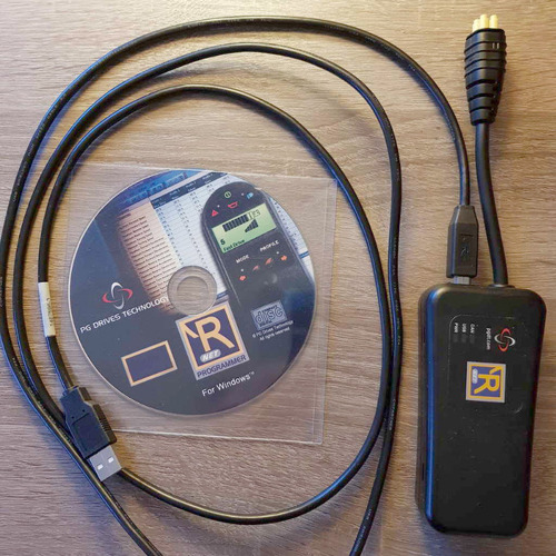 Permobil R-NET PROGRAMING KEY w/6'USB CABLE & PC SOFTWARE