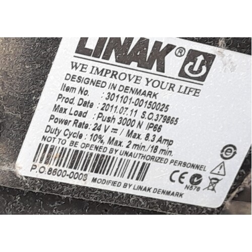 Denyers Vector Wheelchair Tilt Actuator - Linak 301101-00150025