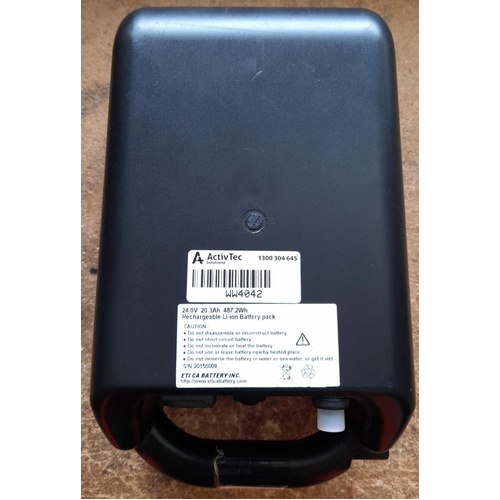 Sunrise Breezy P100 Li-ion Battery 24v 20.3Ah - For Serial Numbers 205782 Onwards