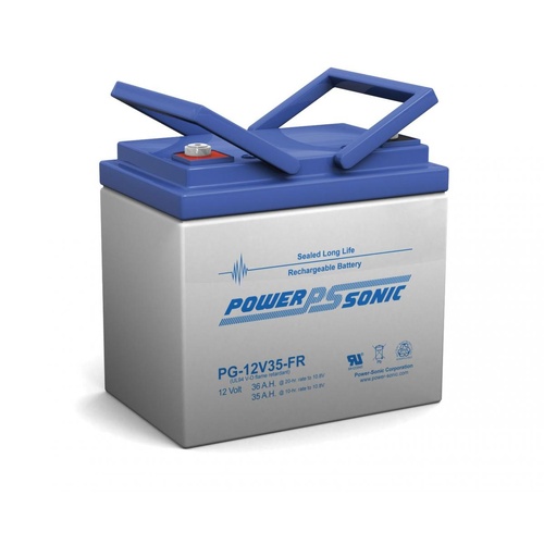 Powersonic SLA Battery - 12V 35Ah - L 196mm x W 130mm x H 158mm