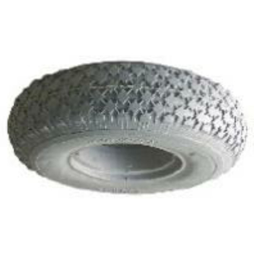 260x85 (3.00-4) Solid Tyre - Durotrap Tread - Grey