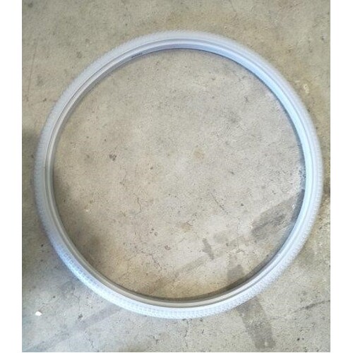 Rex Solid Krypton Tyre 24'' x 1 3/8''- Grey - Each