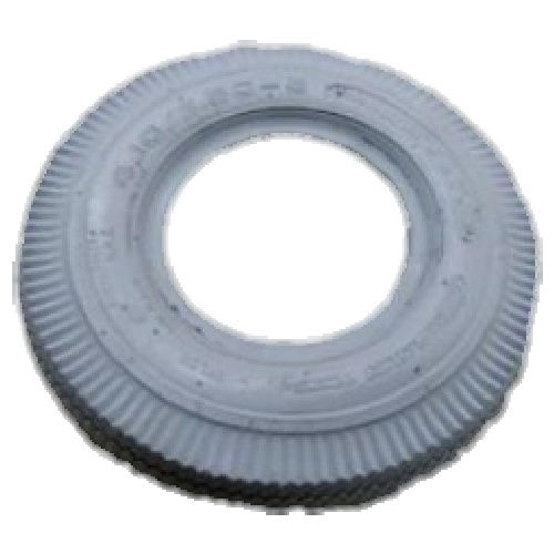 Standard 4.10/3.50-6 Pneumatic Tyre - Grey